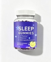 Gomitas de Melatonina para Dormir Profundamente para Mujeres, con Vitamina B6, Aceite de Cáñamo, Ashwagandha, L-Teanina y 5-HTP, Certificadas Halal