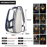 Sac bandoulière personnalisé pour pickleball, sac de sport décontracté pour raquettes de tennis et de pickleball, sac de sport extérieur pour hommes et femmes