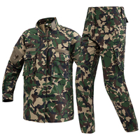 Combinaison uniforme tactique de camouflage numérique Jungle personnalisée avec veste et pantalon robustes conçus pour l'entraînement en plein air