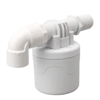 Vanne à boisseau sphérique horizontale verticale en PVC à contrôle manuel 1/2 3/4 1 fileté pour réservoir d'eau automatique Vanne à flotteur OEM personnalisable