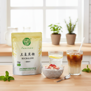 Poudre d'isola de sucralose de qualité alimentaire 99% édulcorant haute intensité E955 substitut du sucre en vrac pour boissons, durée de conservation de 2 ans - Product Image 1