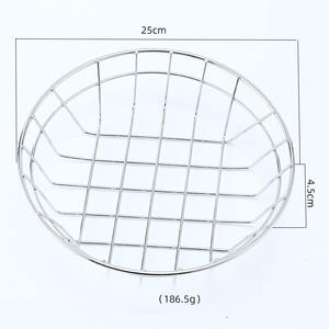 Mini cesta <span class=keywords><strong>de</strong></span> aperitivos occidental para patatas fritas y pollo frito, colador <span class=keywords><strong>de</strong></span> Metal para uso en restaurante, colador para freír y colar - Product Image 6