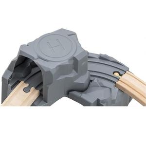 Treno binario ferroviario gioco gioco Set bambino giocattolo con Tunnel e binario veicolo ferroviario Tunnel di divertimento - Product Image 1