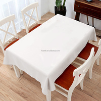 Nappe en PVC non tissé de haute qualité d'Amérique du Sud avec support en flanelle, résistante à l'huile, imperméable, anti-salissures et écologique pour la maison