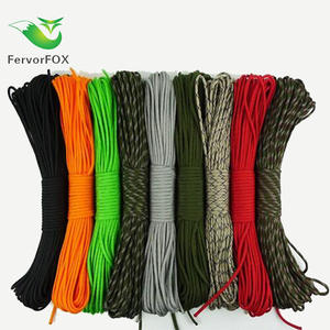 Corde en paracorde tressée Fiery Fox 9 brins 100M haute ténacité couleurs personnalisées pour bracelets, secours en extérieur, fixation de tentes - Product Image 4