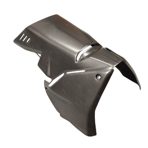 Carénage de moto 100% fibre de carbone, panneau latéral sous carénage étendu, carénage de protection inférieur pour <span class=keywords><strong>Panigale</strong></span> V4 <span class=keywords><strong>V4S</strong></span> 2022 <span class=keywords><strong>2023</strong></span> - Product Image 4