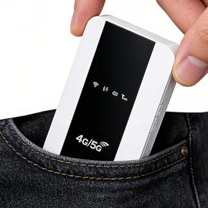 Router Wifi de Bolsillo DNXT 4G con Tarjeta <span class=keywords><strong>SIM</strong></span>, Wifi Móvil 4G, Conector Wifi para Exteriores, 3000mAh, WPS, USB Tipo-C, WiFi6, LED para Uso en Exteriores - Product Image 1