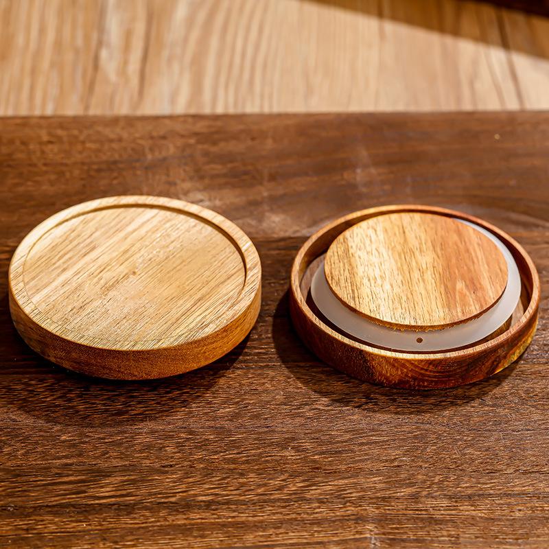 Coperchio in legno marrone 1