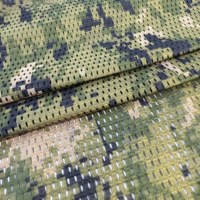 Tissu multi-camouflage 100% polyester MC Forest CP, tissu en maille imprimé camouflage pour chemises, masques, vêtements, doublures