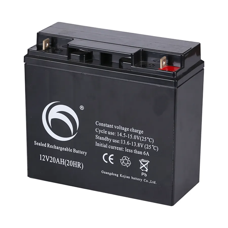 광동 Kejian SLA VRLA rechargestorage UPS EPS 12v 20ah 배터리 소방/dc 패널/태양 살충제 램프