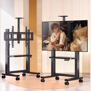 <span class=keywords><strong>TV</strong></span> Lift Bracket cho 52-86 inch cán cơ giới <span class=keywords><strong>TV</strong></span> tầng đứng điều khiển từ xa vật liệu thép di động <span class=keywords><strong>TV</strong></span> giỏ hàng - Product Image 3