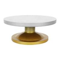 Machine en métal Poterie Roue Table Tournante Plateau Tournant Argile Modélisation Sculpture pour Céramique Travail Céramique