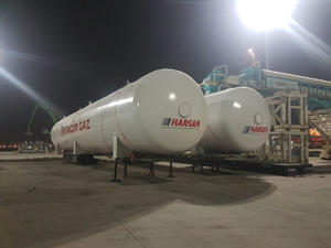 Réservoir de stockage de GPL Harsan 250000L, capacité de 119 tonnes, acier P355GH, certifié ASME, réservoir horizontal pour station de gaz de pétrole liquéfié - Product Image 4