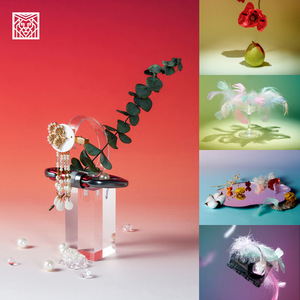 Cenário de tela gradiente para produtos de fotografia de naturezas mortas para decoração e adereços de filmagem - Product Image 2