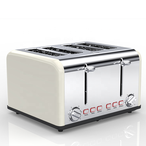 الفولاذ المقاوم للصدأ 4 شريحة آلة تحميص الخبز CE/CB/<span class=keywords><strong>ETL</strong></span> معتمد التلقائي المنبثقة محمصة شواء محمصة - Product Image 2