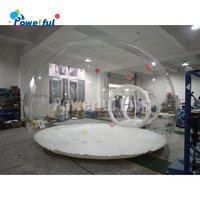 Tente à Bulles Gonflable PVC Clair Igloo Dôme Tente En Plein Air Fête De Mariage Commercial Gonflable Maison à Bulles pour Enfants et Adultes