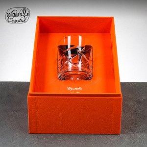 Bohemia Crystal Whiskey Glass Set 1-Piece Gift Box Business Gifts Adult Drinkware - Product Image 1