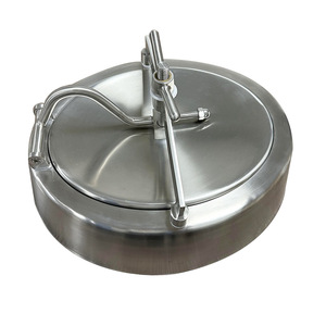 Tapa de acero inoxidable Conan 304 para tubería de 21.5mm, apertura interna sanitaria para equipos de fermentación - Product Image 1
