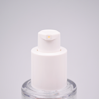 Bouteilles de vaporisateur de maquillage en plastique portables Charme impression UV de fleurs sauvages sur la bouteille un must-have pour les amateurs de maquillage