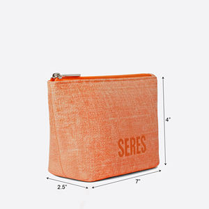 Trousse de Maquillage Portable Personnalisable avec Fermeture Éclair, Organisateur Cosmétique Compact, Kit de Beauté de Voyage avec Capacité de 7x4x2.5 pouces - Product Image 2