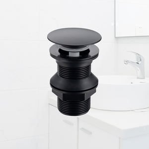 Joyhoo Modern ABS Kunststoff Kunststoff Dusch ablauf Pop-Down Deckel Waschbecken Abfluss stopfen mit mattschwarzer Oberfläche Galvani siertes Becken Verwendung - Product Image 6