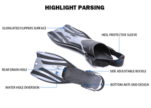 <span class=keywords><strong>Aletas</strong></span> de Buceo YONSUB, Diseño de Aleta Dividida, Reducen la Fatiga, <span class=keywords><strong>Aletas</strong></span> de Buceo para Niños, <span class=keywords><strong>Aletas</strong></span> de Natación, Buceo, Snorkel - Product Image 3