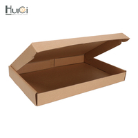 Boîte d'emballage en papier ondulé pliable et personnalisé, avec poignée en plastique, pour ordinateur de bureau et tv, 50 unités