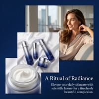 Ensemble facial raffermissant, rajeunissant et anti-rides pour peaux fatiguées, à l'ergothionéine et à l'acide hyaluronique, pour femmes, luxe premium pour la maison