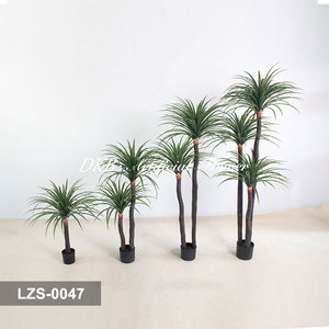 Plantas Artificiales al por Mayor de Fábrica DKB, Dracaena Marginata de Hoja Perenne, Palmeras Yucca Artificiales, Planta Dracaena - Product Image 2