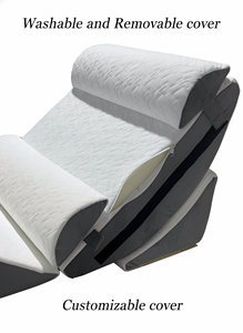 Coussin Ergonomique Certipur en Mousse à Mémoire de Forme Solide pour <span class=keywords><strong>Lit</strong></span>, Soutient le Corps, le Dos, le Cou, les Jambes, Soulage le Reflux Acide, le Confort Gastrique et les Ronflements - Product Image 6