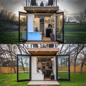 Quacent 20ft 40ft Luxury Tiny <strong>Wooden</strong> Prefab <strong>House</strong> Building Modern Mobile Light Steel Container Prefabricated Home Apartment - Product Image 3