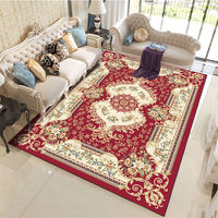Tapis de salon en faux cachemire lavable à la maison de haute qualité et très vendu tapis personnalisés en gros