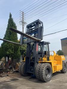 TCM <b>Used</b> 20 Ton Diesel Forklift Truck Heavy Duty Warehouse Lifting Equipment 1200mm Fork Length 1 Year Warranty Seated Operation - Product Image 6