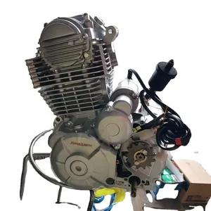 Zongshen 300cc Vergrote Shift Drum Motor Luchtgekoelde Sohc 4 Takt 16kw Balans As Pr300 Motor Met 6 Versnellingspook