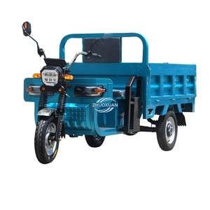 Freight Electric Three-Wheeler Open Body Agricultural Use Heavy-Duty Cargo Capacity (400kg Payload) Durable Model 60V Battery - Product Image 3