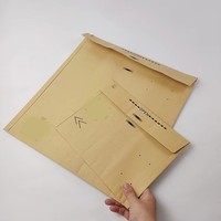 Enveloppe express en papier kraft rembourré compostable enveloppe antichoc biodégradable sacs d'expédition