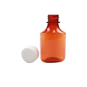 プラスチックPET 1オンス2オンス4オンス咳止めシロップCRCキャップ付き液体薬用琥珀色ボトル容器咳止めシロップボトル - Product Image 3