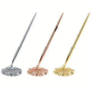 Custom Metal Ballpoint <b>Pen</b> with Logo - Premium Desk <b>Pen</b> for Banks, Hotels, & Promotional Gifts - Product Image 1