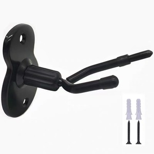 ขายส่งจากโรงงานโดยตรง ที่แขวนไวโอลินติดผนังสีดำพร้อมฐานรูปน้ำเต้า ดีไซน์ประหยัดพื้นที่สำหรับโชว์และจัดเก็บไวโอลิน - Product Image 2