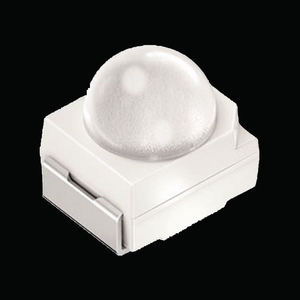 <span class=keywords><strong>LED</strong></span> <span class=keywords><strong>SMD</strong></span> rouge <span class=keywords><strong>3528</strong></span> ultra-lumineux 50mA 30° 45° 60° PLCC-4 de <span class=keywords><strong>type</strong></span> boule avec lentille - Product Image 2