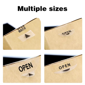 Chất Lượng Cao Tùy Chỉnh Rõ Ràng Nhãn Trong Suốt Không Thấm Nước Vòng Niêm Phong Dán Cho Mỹ Phẩm Và Máy Chiếu Nhà Máy Giá - Product Image 5