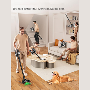 Aspirateurs pour la maison et l'hôtel, rechargeables, batterie 2500 mAh, anti-emmêlement, chargement <span class=keywords><strong>mural</strong></span>, surface sèche, filtre HEPA, poils d'animaux - Product Image 5