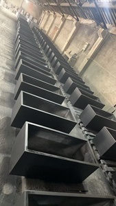 Maceta de arcilla de magnesio para interiores y exteriores delicada cuboide de varios tamaños mediana y <span class=keywords><strong>grande</strong></span> - Product Image 2