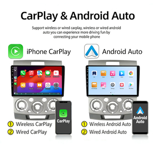 Radio para Auto de 9 Pulgadas con <span class=keywords><strong>Carplay</strong></span> y Android Auto, DSP Integrado, WiFi, BT, Reproductor de DVD para Ford Everest, Ranger, <span class=keywords><strong>Mazda</strong></span> BT-50 - Product Image 4