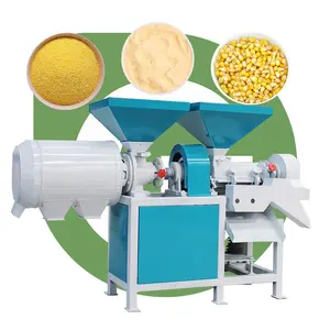 Auto Corn Rice Grits Flour Make Maize Milling Starch Grind Mill Machine 500 Kg for Sale Zimbabwe Ghana with Price