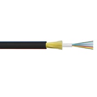 Câble à double usage intérieur/extérieur JET Unitube Non-Metallic Micro Optical Fiber Cable 1 2 4 Core LSZH Fibre Drop Cable for Communication