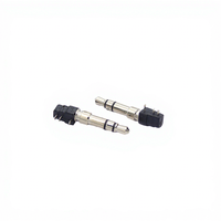 Échantillon Gratuit Pas Cher Connecteur Jack TRS Auxiliaire 3P 3,5 mm 12V en Laiton pour Casque Audio