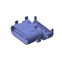 Connecteur USB 3.1 TYPE C 16P Femelle, montage sur carte, insertion complète, L=9.17 CL=1.88 H=3.46
