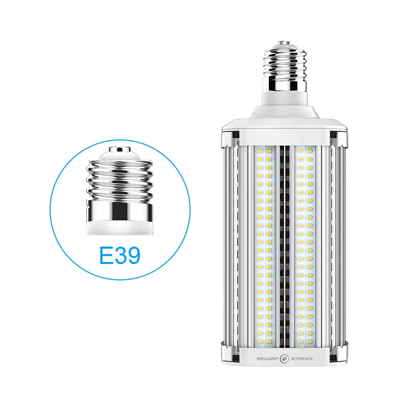सुपर गुणवत्ता उच्च लुमेन EX39 E40 एलईडी बल्ब 80w 110w 5 साल की वारंटी के साथ मकई बल्ब प्रकाश