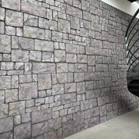 Panneau mural décoratif pour la maison, panneau mural intérieur, panneau mural décoratif en pierre artificielle PU